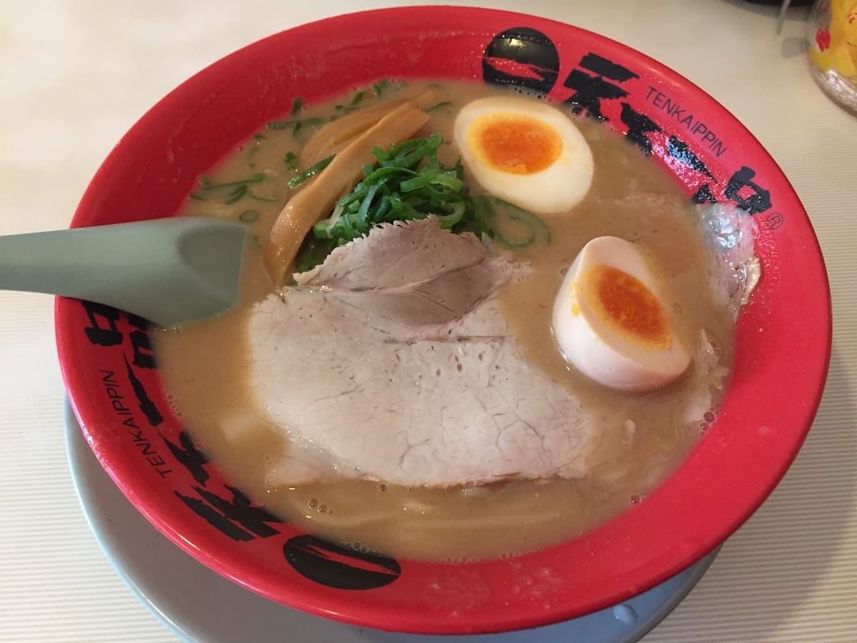 El restaurante de Ramen Tenkaippin, el mejor según ellos