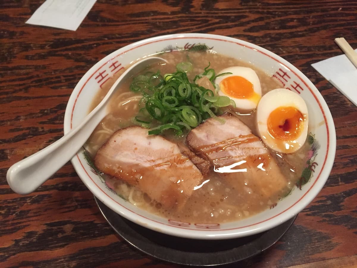 Fideos de Ramen típicos de Takayama