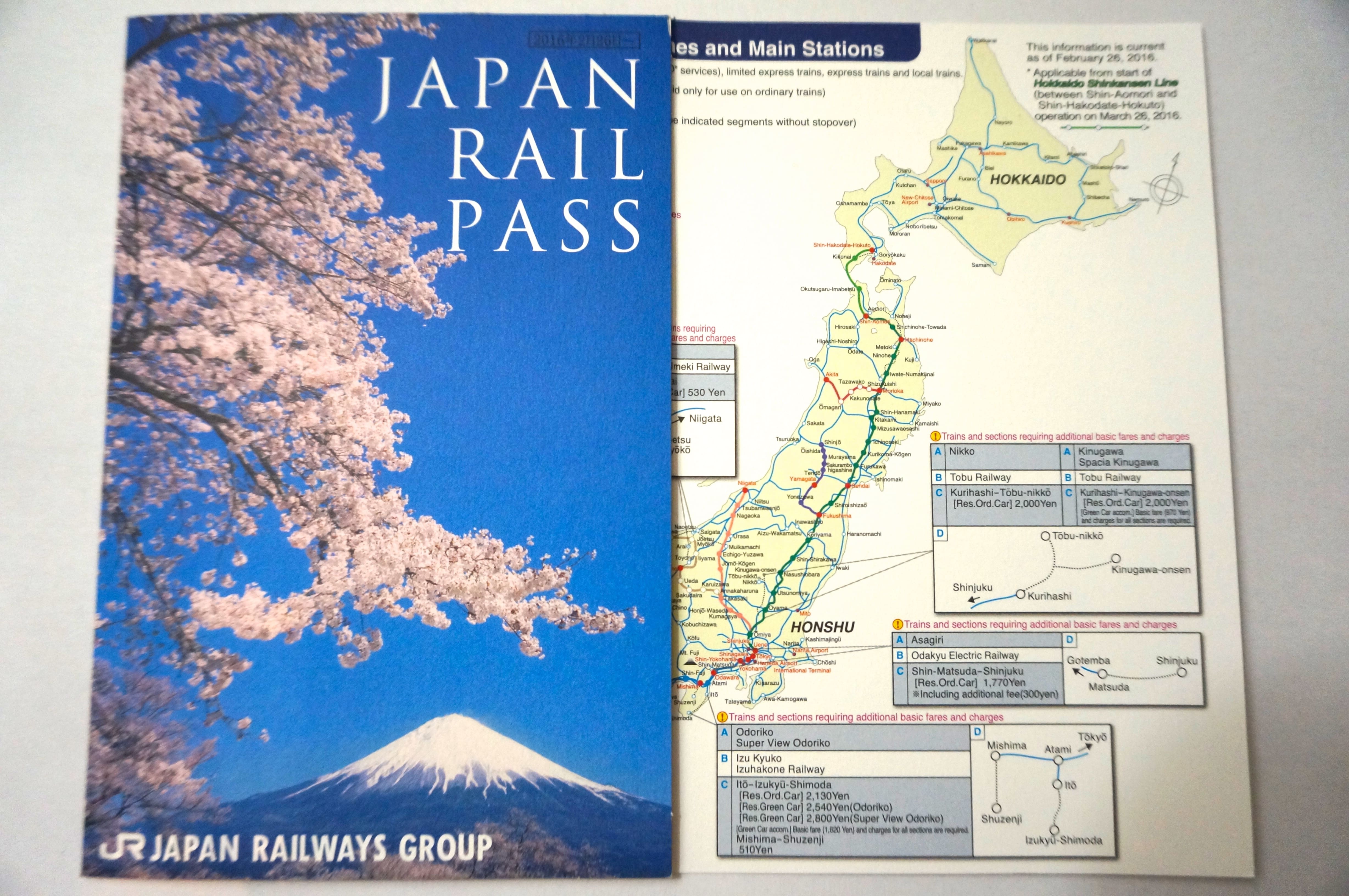 herramientas: Cómo comprar y usar el Japan Rail Pass y el Mapa de rutas del Shinkansen