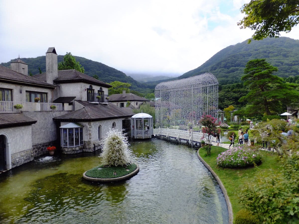 parques: Parque Glass no Mori
