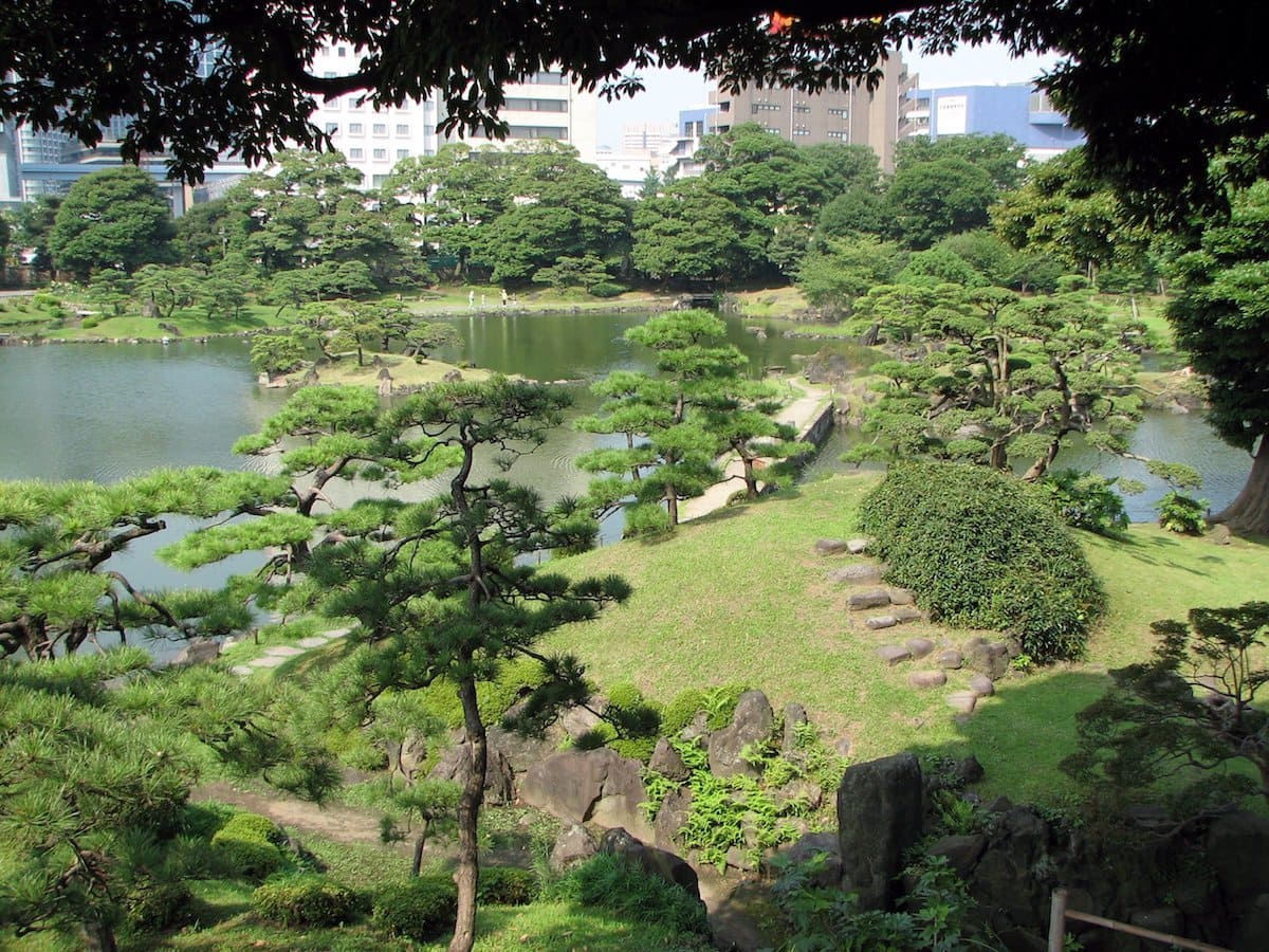 jardines: Jardín Kyu Shiba Rikyu